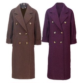 绵羊毛大衣 NQ8020 晓雯姐妹x深圳OCT年终收官