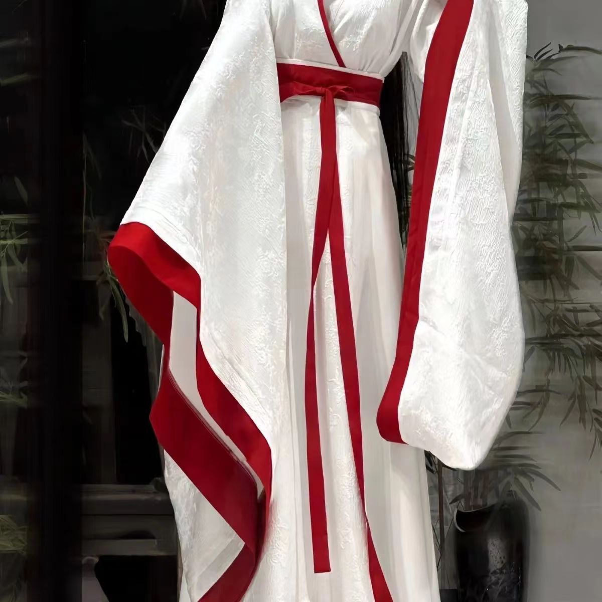 南北朝古装汉服2024鞠婧明星同款魏晋新款战国袍交领古风超仙