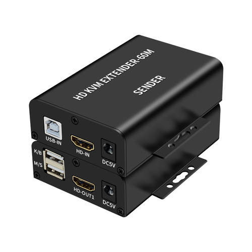 HDMI网线延长器4KKVM监控USB