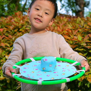 荞麦沙包弹弹圈儿童抛接球厂家直供幼儿园大号托盘课间玩具兜兜乐