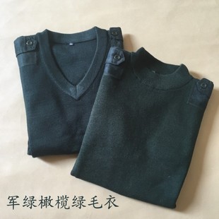 毛衣毛裤 秋冬背心毛裤 长袖 军绿毛衣 背心 V领圆领鸡心领羊毛衫 正品
