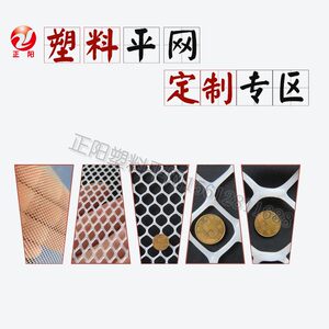 定制塑料平网养殖网防护网可定制尺寸颜色网孔等