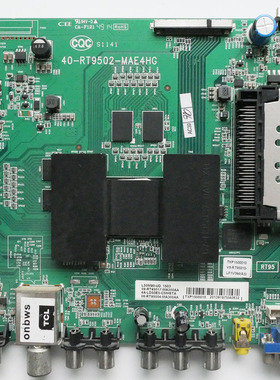原装TCL D55A910U L55M90-UD主板40-RT9502-MAC/F4HG屏LVU550ND1L