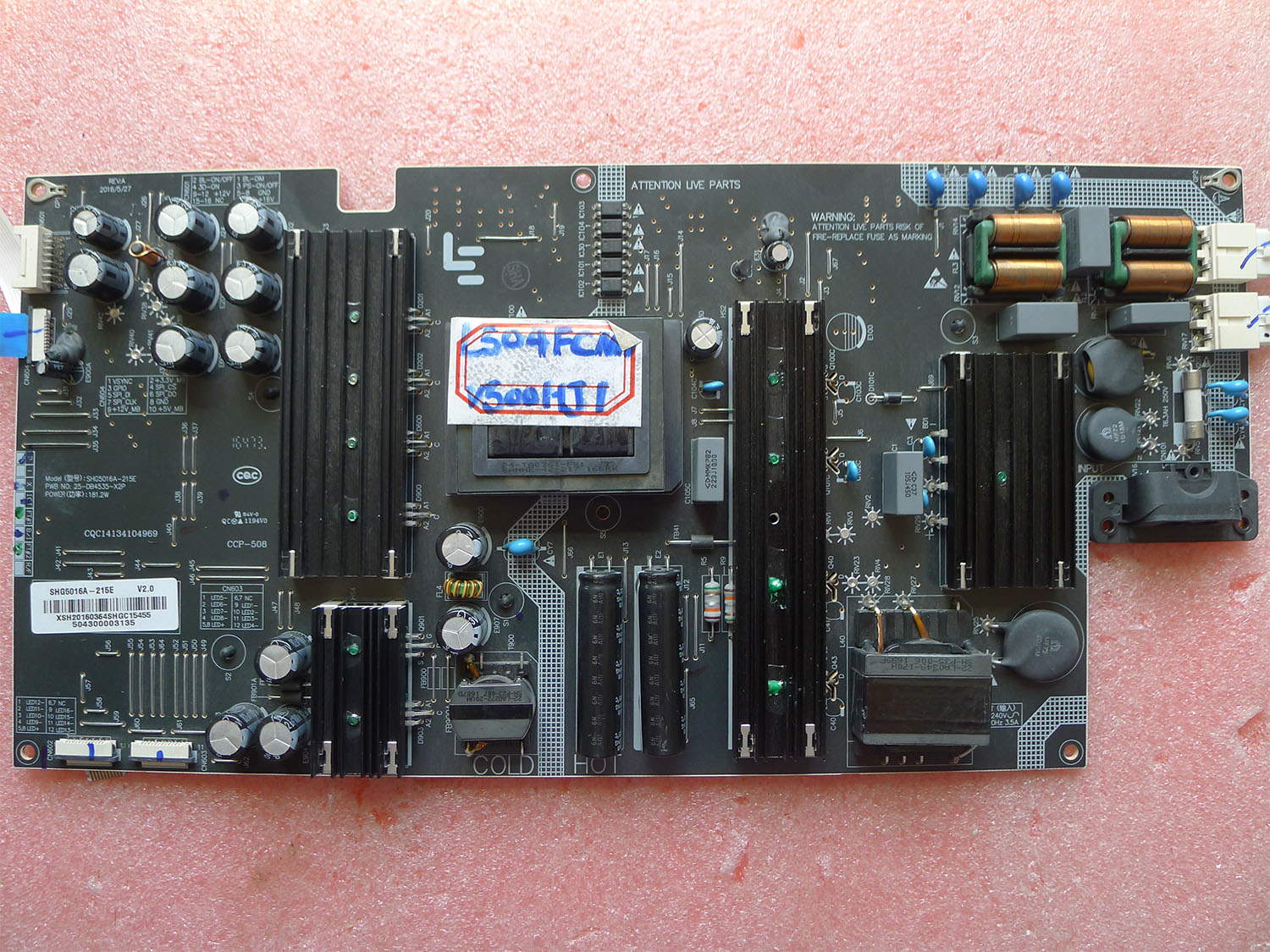 乐视电视机电源板SHG5016A-215E