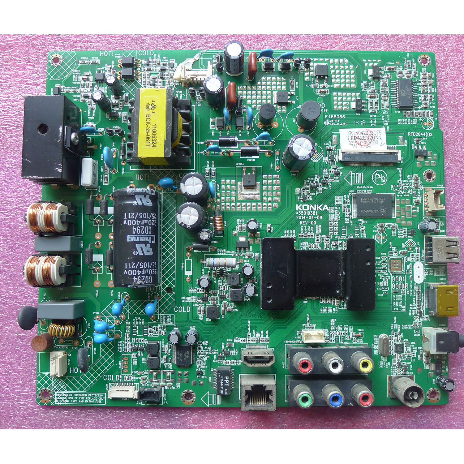 康佳4240F2200NF主板35017833