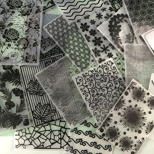 DUOFEN浮雕压花板DIY手工制作