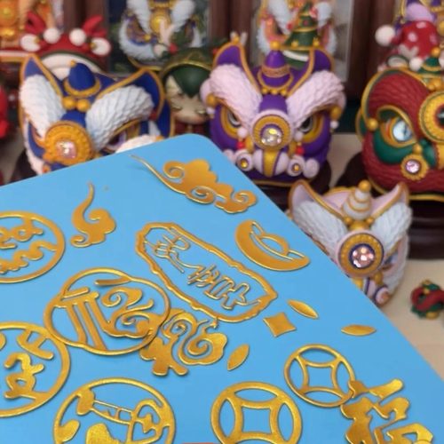 多纷手作醒狮黏土制作