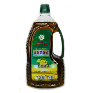 青海省互助县汉尧传统压榨金典纯香1.8L菜籽油食用油厂家直销