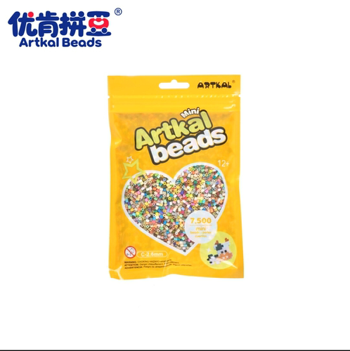 优肯拼豆多色混豆杂色围边补充包
