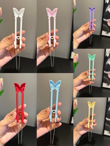 泡芙卷2.6MM拼豆工具三代双针长镊子拼豆铲拼豆盘拼豆辅助工具