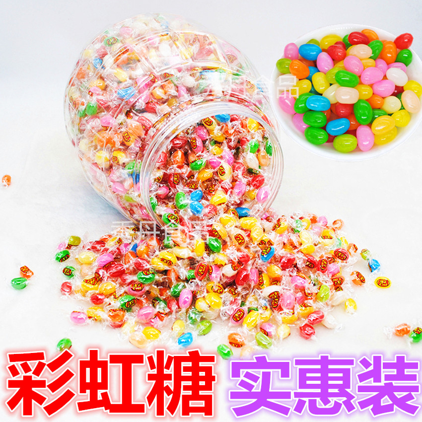 天凤水果味独立装500g包邮彩虹糖