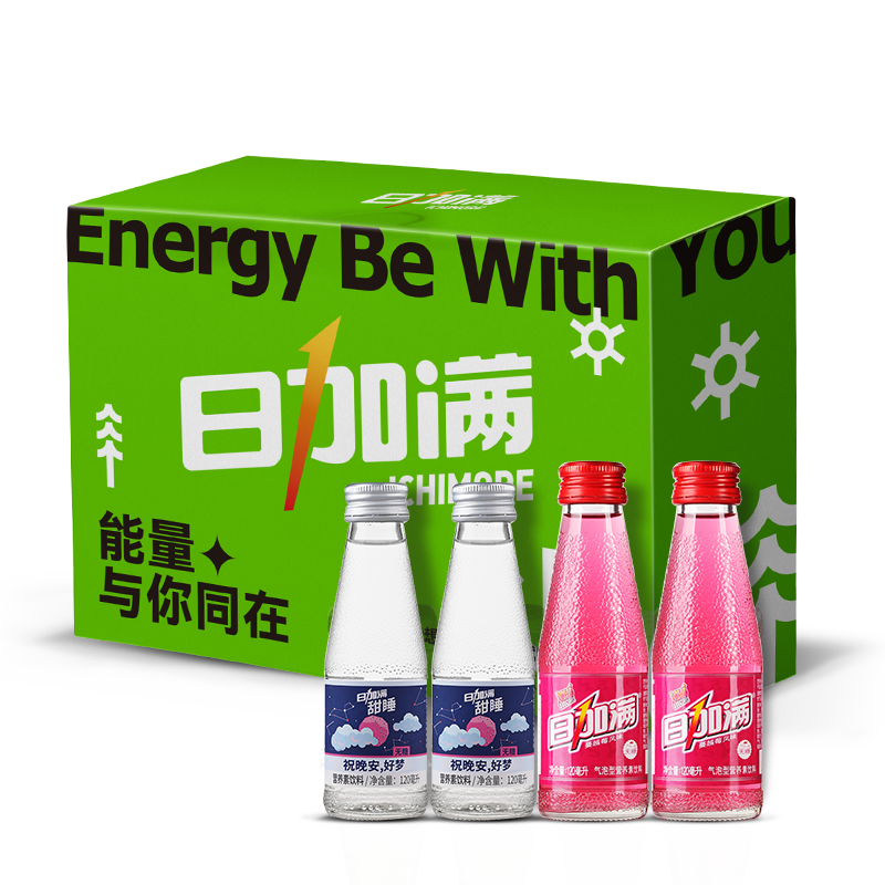 日加满饮品4瓶装组合装