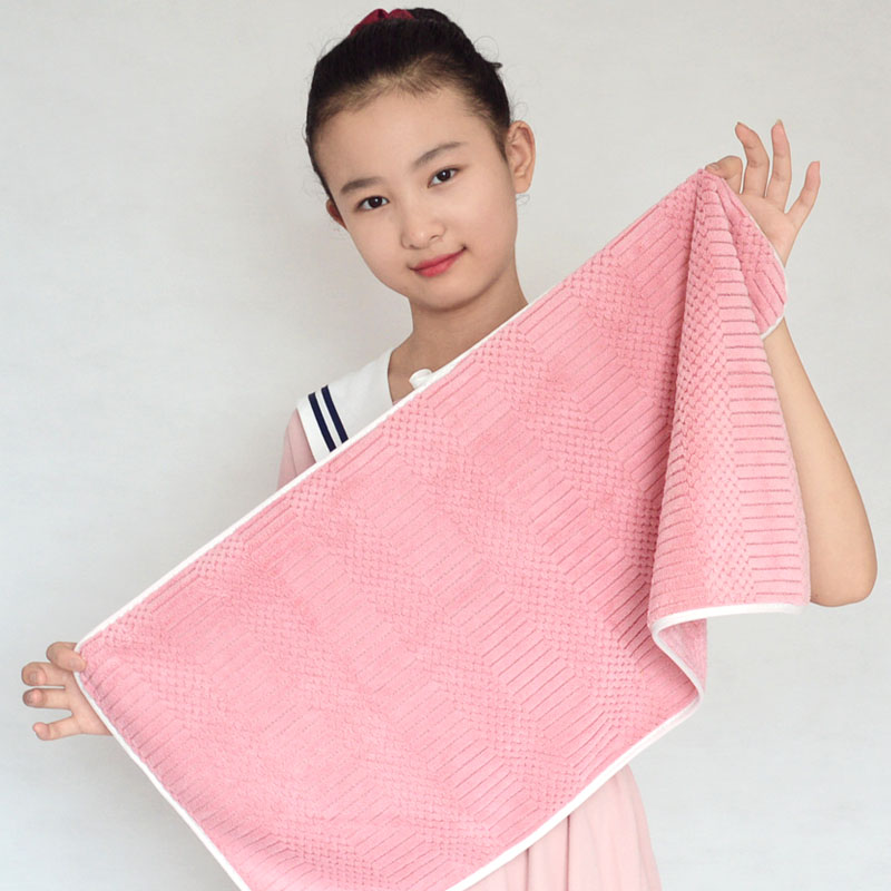 珊瑚绒毛巾柔软挂式长方形家用