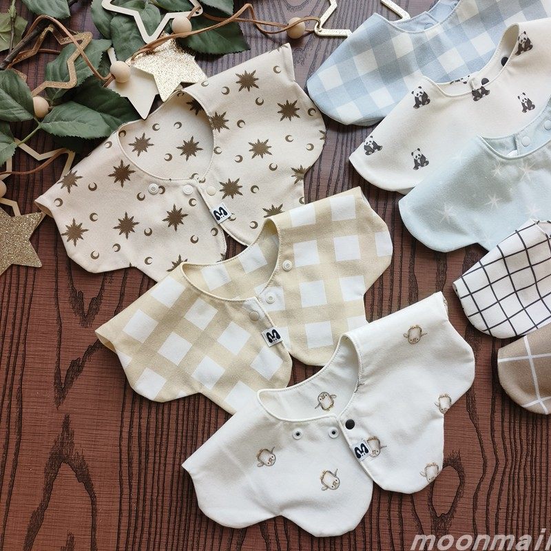 速干韩版花瓣宝宝口水巾双面可用婴儿速吸水口水巾辅食围嘴口水兜,婴童用品,口水巾,淘宝优惠券,粉丝福利购,淘宝优惠卷