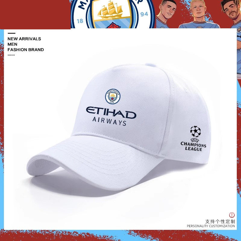 曼城足球俱乐部棒球帽德布劳内哈兰德罗德里欧冠冠军纪念版帽子,服饰配件/皮带/帽子/围巾,帽子,淘宝优惠券,粉丝福利购,淘宝优惠卷