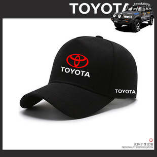 帽子防晒TRD车友会越野棒球帽 鸭舌帽TOYOTA丰田赛车部门汽车改装