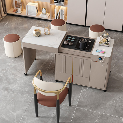 一体客厅阳台泡茶茶几