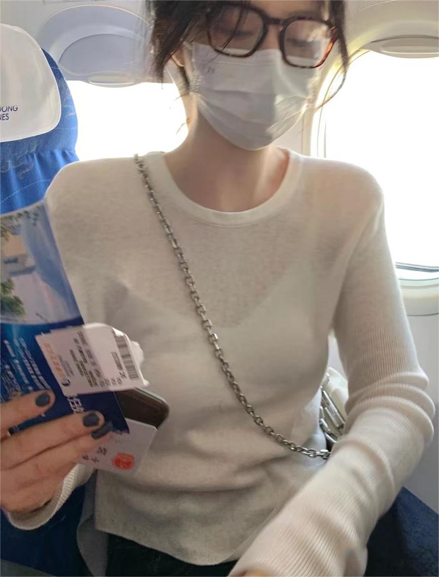 微透超细羊毛衫可透视