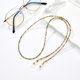 天然印度七彩玉手工眼镜链女挂脖时尚 多功能口罩耳机墨镜防丢挂链