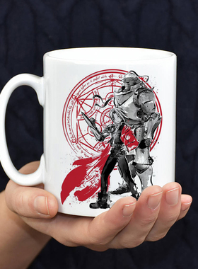 钢之炼金术师陶瓷马克杯爱德华艾尔利克纪念陶瓷杯子动漫生日礼物