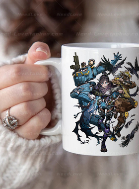 APEX英雄游戏周边陶瓷马克杯咖啡杯喝水杯子家用办公室卡通礼物