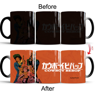 星际牛仔Cowboy Bebop陶瓷马克变色加热水杯子动漫周边菅野洋子
