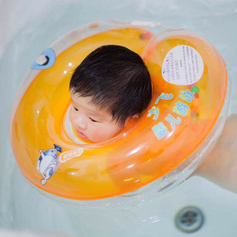 婴儿游泳圈新生儿脖童颈