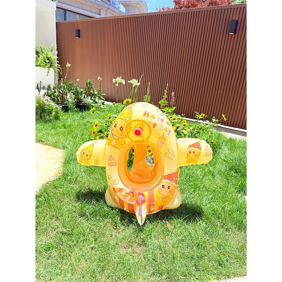 星星人游泳圈水上充气儿