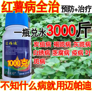 红薯杀菌剂红薯病全治甘薯紫薯地瓜根腐病小叶花叶卷叶病毒杀菌剂