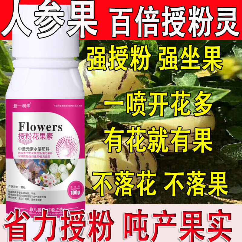 人参果授粉座果精座果灵人参果授粉药人参果保花保果授粉叶面肥