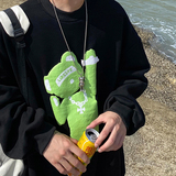 817-A2853小熊圆领卫衣秋季潮牌宽松上衣网红超火情侣外套P45X58，女装短外套，星座803