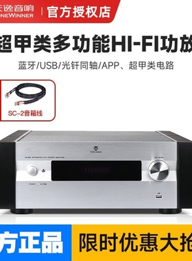 Winner/天逸AD-86D 高保真多功能超甲类HIFI家用蓝牙大功率功放机