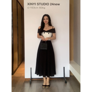 夏季 XINYI 玫瑰 故事 半身裙收腰显瘦两件套X624A09530 上衣