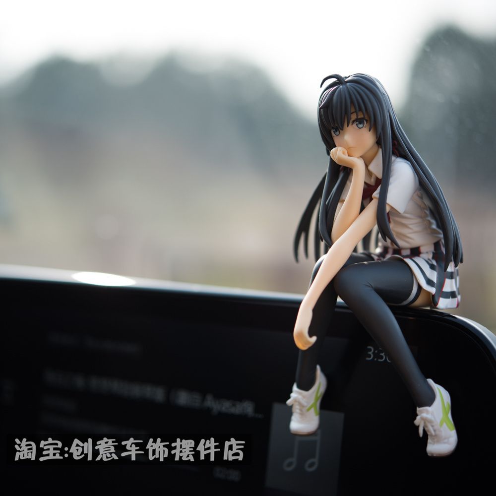 可爱潮玩美少女汽车车载摆件用品