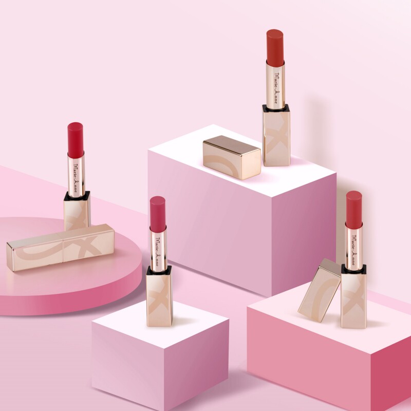 【不刮码】完美玛丽艳唇膏口红滋润保湿彩妆不含铅汞专卖店柜正品