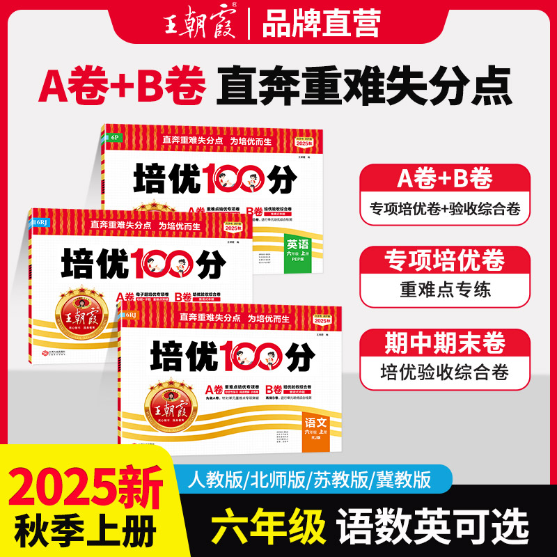 王朝霞2025培优100分六年级