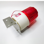 声光警灯喇叭警号DC12V电子围栏报警灯语音发音高音喇叭带支架