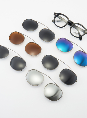 鼻托遮阳复古男女圆形