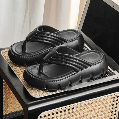 DENSUNCOO松糕底夹脚人字拖