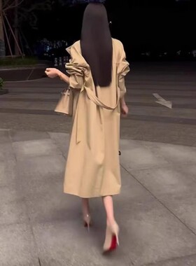 裸色红底高跟鞋女细跟性感百搭2026新款名媛时尚不累脚黑色单鞋女