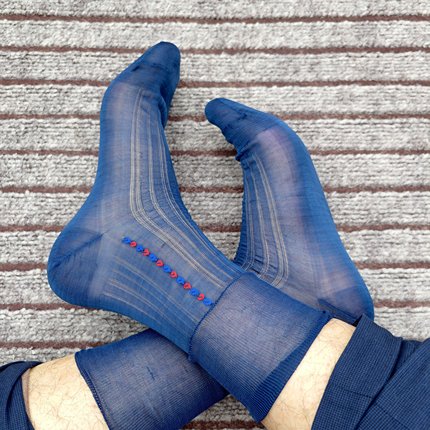 010道合袜业中老年人松口提花老式锦纶丝袜夏季单层底卡布隆袜子