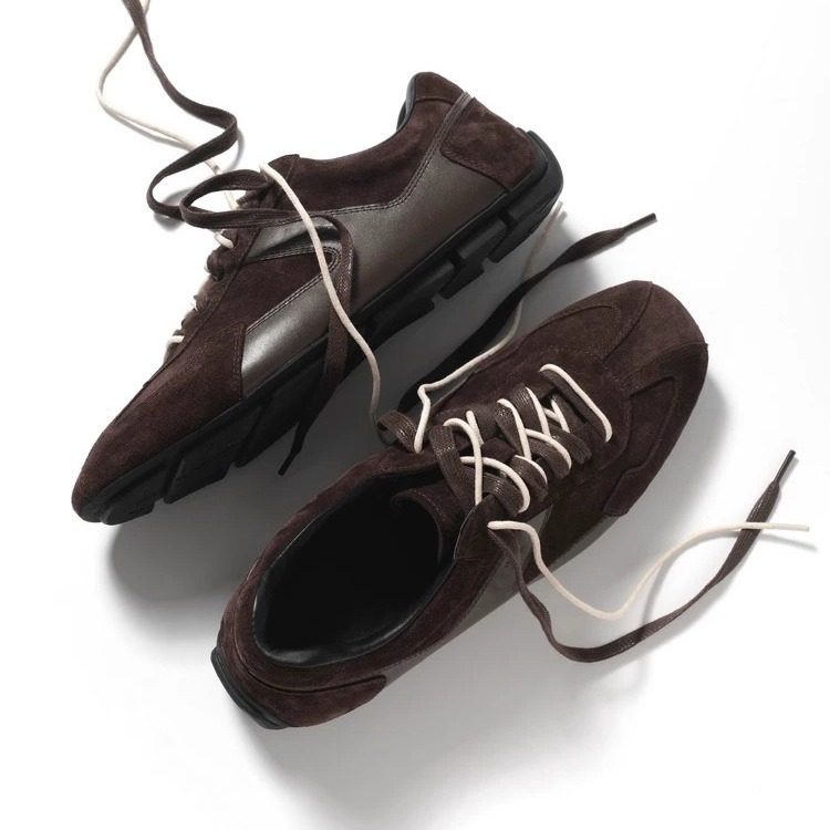 Duiisko「云履」001反绒牛皮拼接薄底德训鞋 先锋解构麂皮男鞋,流行男鞋,德训鞋,淘宝优惠券,粉丝福利购,淘宝优惠卷