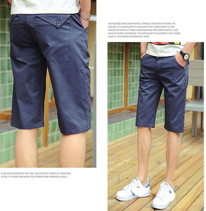 夏天短裤男士19新款休闲裤男人的裤子上班外穿中裤纯棉5五分裤|ruв категории Мужская одежда, брюки - от Buy2taobao.com для оказания профессиональной услуги покупки агента Taobao