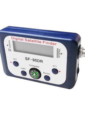 satellite finder 数字电视寻星仪 带指南针compass SF-95DR