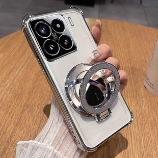 适用小米15手机壳镜头膜xiaomi15pro保护全包边m15硅胶软套mi次内裤 男镜子补妆十五por防摔女支架15p网红软套