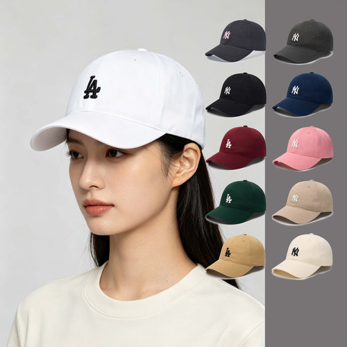 MLB帽子正品男女小标棒球帽休闲