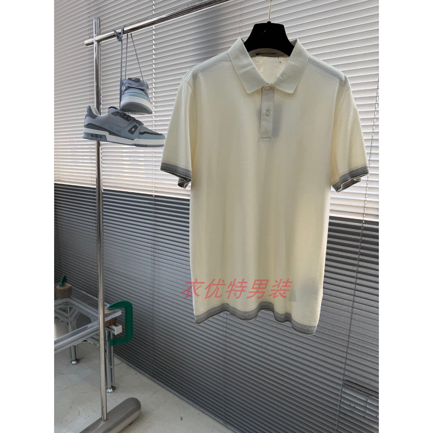 2026新款春夏季青年男士简约短袖T恤翻领Polo衫商务T血透气上衣服