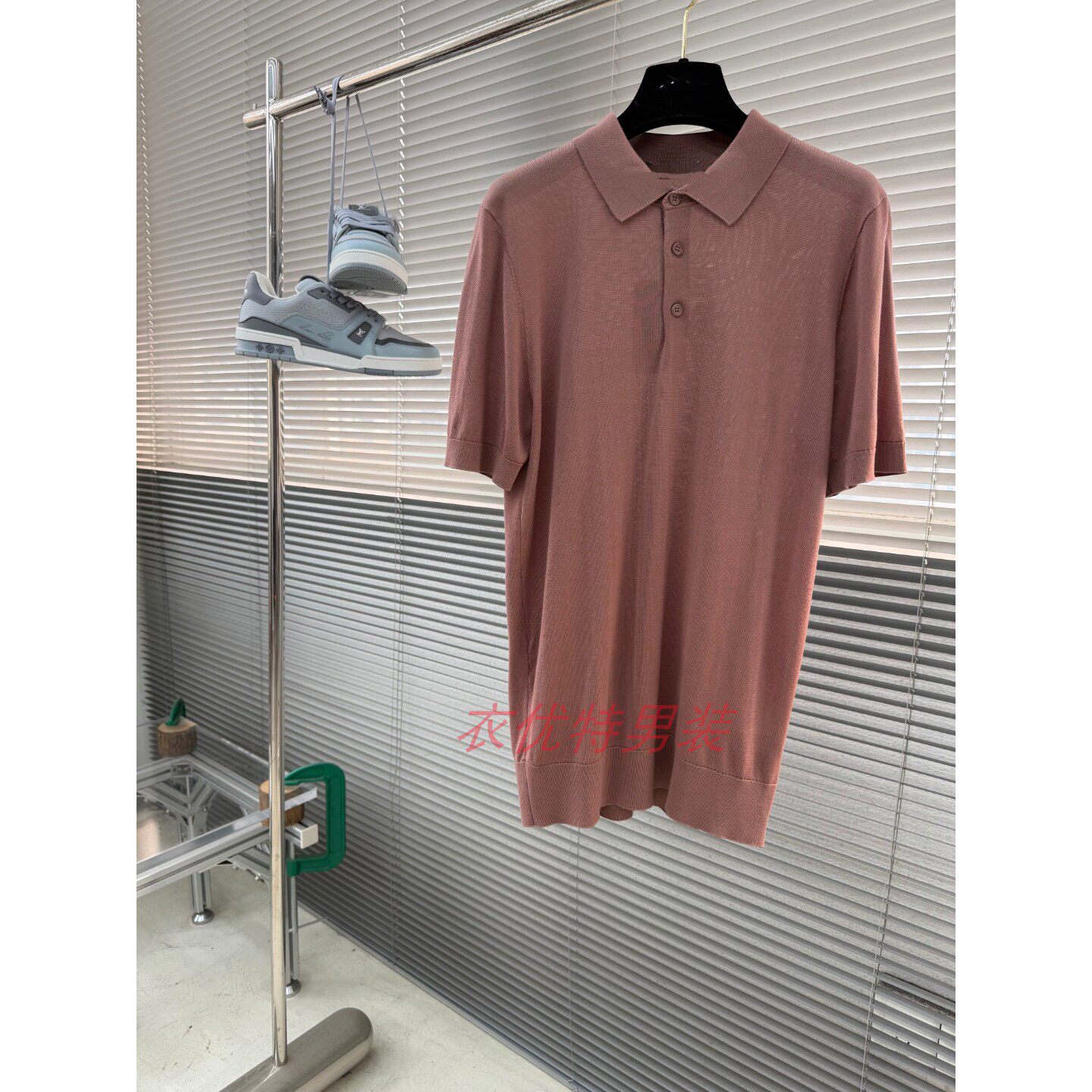 2026新款春夏季青年男士简约短袖T恤翻领Polo衫商务T血针织上衣服