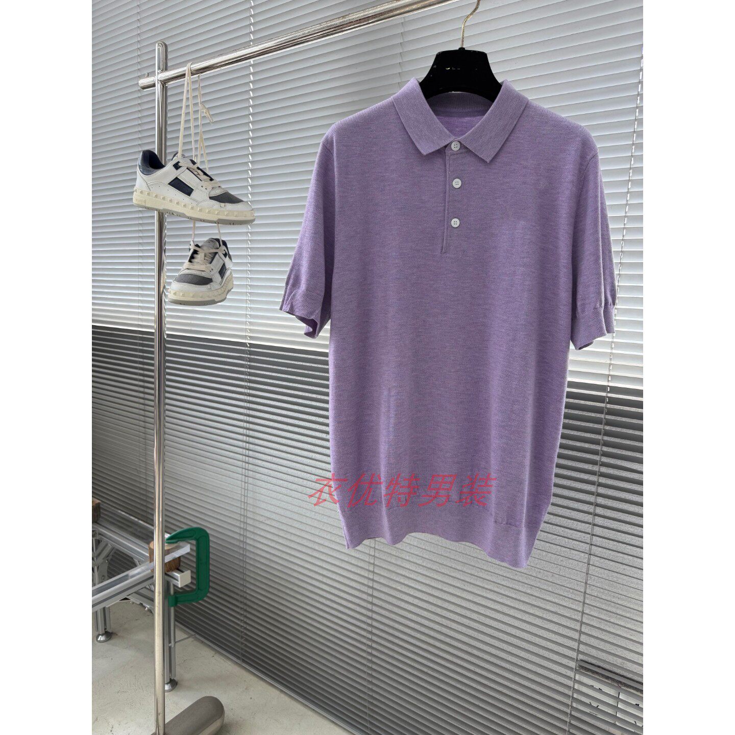 2026新款春夏季青年男士简约短袖T恤翻领Polo衫商务T血针织上衣服