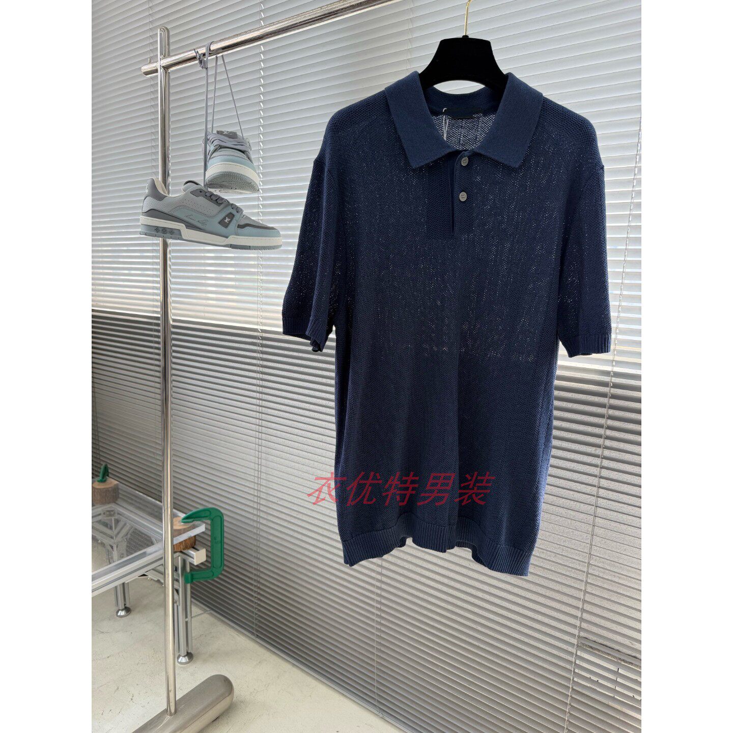 2026新款春夏季青年男士简约短袖T恤翻领Polo衫商务T血针织上衣服